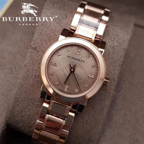 burberry bu9215|Burberry Heritage Pink Women's Watch .